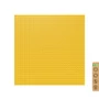Kép 1/4 - BiOBUDDi BB-0095 | legó-kompatibilis alaplap | 32x32 bütyök sárga