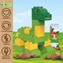 Kép 4/6 - BiOBUDDi BB-0185 | legó-duplo-kompatibilis bio építőjáték | Brontosaurus