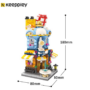 Kép 6/6 - QMAN® C0105 Keeppley | lego-kompatibilis építőjáték | 389 db építőkocka | Divat Shopping Bevásárlóház