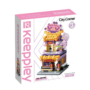 Kép 1/4 - QMAN® K28001 Keeppley | legó-kompatibilis építőjáték lányoknak | 291 db építőkocka | Legyező bolt