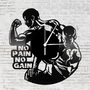 Kép 1/4 - No pain no gain bakelit óra