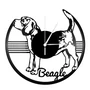 Kép 1/3 - Bakelit falióra - Beagle